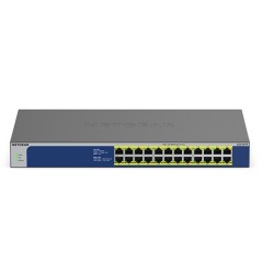 NETGEAR GS524PP Non-géré Gigabit Ethernet (10 100 1000) Connexion Ethernet, supportant l'alimentation via ce port (PoE) Gris