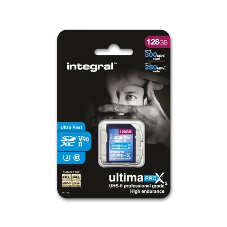 Integral UltimaPro X2 INSDX128G-300 280U2 mémoire flash 128 Go UHS-II