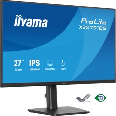 iiyama ProLite XB2791QS-B1 écran plat de PC 68,6 cm (27") 2560 x 1440 pixels Quad HD LED Noir