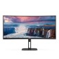 AOC V5 CU34V5C/BK écran plat de PC 86,4 cm (34") 3440 x 1440 pixels Wide Quad HD LED Noir