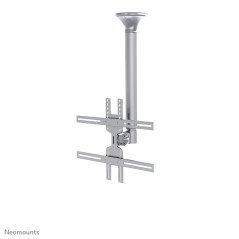 Neomounts FPMA-C400SILVER Support de plafond pour écran de 32-60" - h64-104 cm