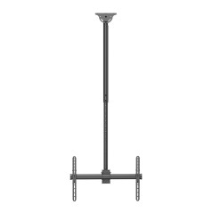 Neomounts CL35-440BL16L Support de plafond pour écran de 37-70" - h106-156 cm