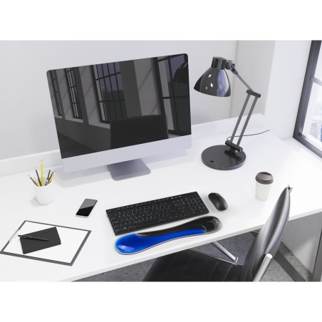 Kensington Repose-poignets Slim Duo Gel pour clavier - Bleu