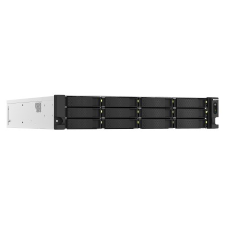 QNAP TS-H1887XU-RP NAS Rack (2 U) Intel Xeon E E-2336 32 Go DDR4 0 To QuTS hero Noir, Blanc