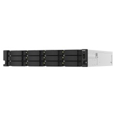 QNAP TS-H1887XU-RP NAS Rack (2 U) Intel Xeon E E-2336 32 Go DDR4 0 To QuTS hero Noir, Blanc