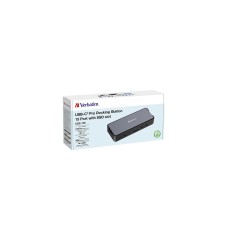 Verbatim CDS-15S Avec fil USB 3.2 Gen 1 (3.1 Gen 1) Type-C Noir, Gris