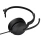Jabra Evolve2 50 Casque Avec fil Arceau Bureau/Centre d'appels USB Type-C / USB Type-A Bluetooth Noir Jabra Evolve2 50 Casque Avec fil Arceau Bureau/Centre d'appels USB Type-C / USB Type-A Bluetooth Noir