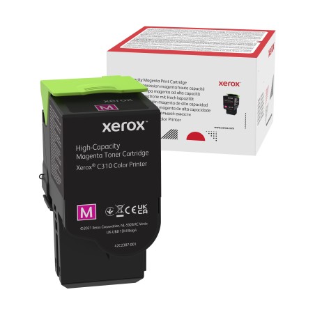 Xerox Cartouche de toner Magenta de Grande capacité Imprimante couleur ® C310 multifonctions ® C315 (5500 pages) - 006R04366