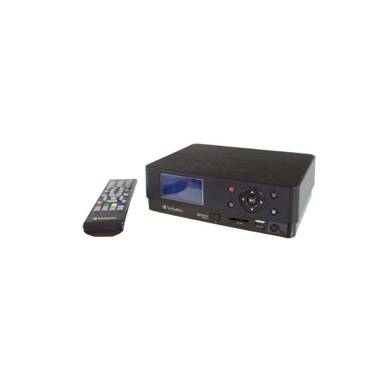 Verbatim MediaStation HD DVR Network Multimedia Recorder 500GB Noir