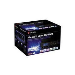 Verbatim MediaStation HD DVR Network Multimedia Recorder 500GB Noir
