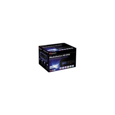 Verbatim MediaStation HD DVR Network Multimedia Recorder 500GB Noir