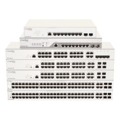 D-Link DBS-2000-52MP E commutateur réseau Géré L2 Gigabit Ethernet (10 100 1000) Connexion Ethernet, supportant l'alimentation