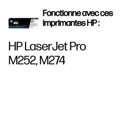 HP 201X toner LaserJet Noir grande capacité authentique