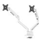 Neomounts DS70-250WH2 Support d'écran à fixer 17-32" - ressort à gaz - Topfix - arrêt 180°
