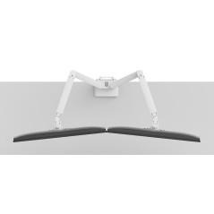 Neomounts DS70-250WH2 Support d'écran à fixer 17-32" - ressort à gaz - Topfix - arrêt 180°