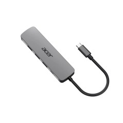 Acer 5in1 Type C Dongle Avec fil USB 3.2 Gen 1 (3.1 Gen 1) Type-C Argent