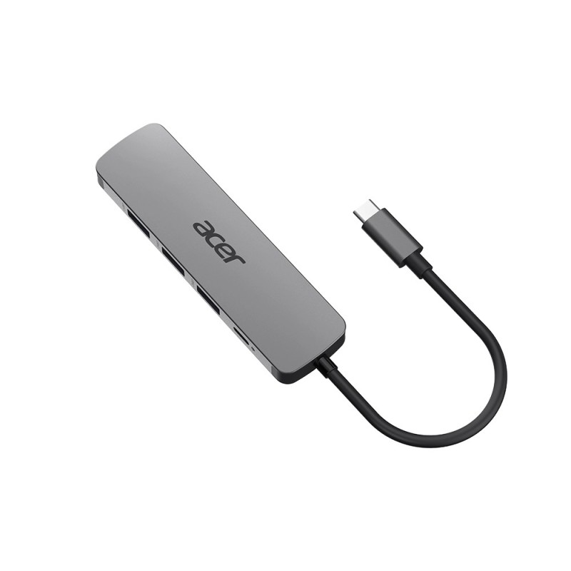 Acer 5in1 Type C Dongle Avec fil USB 3.2 Gen 1 (3.1 Gen 1) Type-C Argent Acer 5in1 Type C Dongle Avec fil USB 3.2 Gen 1 (3.1 Gen 1) Type-C Argent