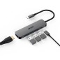 Acer 5in1 Type C Dongle Avec fil USB 3.2 Gen 1 (3.1 Gen 1) Type-C Argent Acer 5in1 Type C Dongle Avec fil USB 3.2 Gen 1 (3.1 Gen 1) Type-C Argent