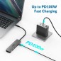 Acer 5in1 Type C Dongle Avec fil USB 3.2 Gen 1 (3.1 Gen 1) Type-C Argent Acer 5in1 Type C Dongle Avec fil USB 3.2 Gen 1 (3.1 Gen 1) Type-C Argent