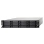 QNAP TL-R1200C-RP Boîtier de disques de stockage Boîtier disque dur/SSD Noir, Gris 2.5/3.5"