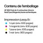 HP 953 Pack de 4 cartouches d'encre Noir/Cyan/Magenta/Jaune authentiques HP 953 Pack de 4 cartouches d'encre Noir/Cyan/Magenta/Jaune authentiques