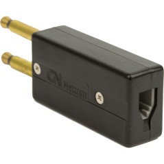 Jabra 0220-649 changeur de genre de câble RJ9 PJ327 Noir