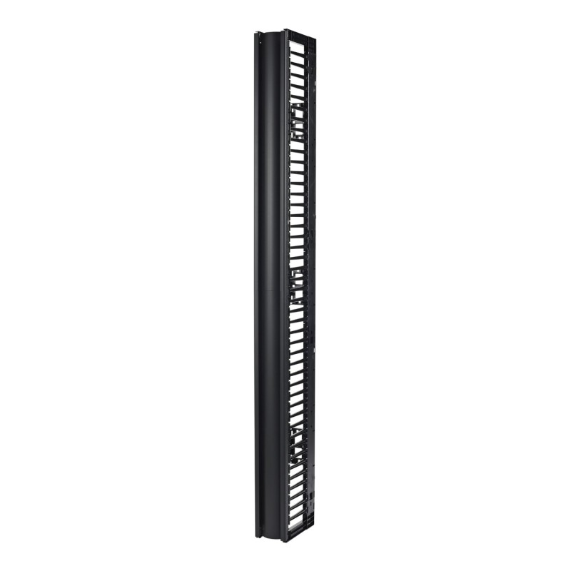 APC Gestionnaire de câbles vertical Valueline pour racks à 2 et 4 montants, 84" (H) x 6" (l), un seul côté avec porte APC Gestionnaire de câbles vertical Valueline pour racks à 2 et 4 montants, 84" (H) x 6" (l), un seul côté avec porte