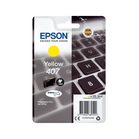 Epson WF-4745 cartouche d'encre 1 pièce(s) Original Rendement élevé (XL) Jaune