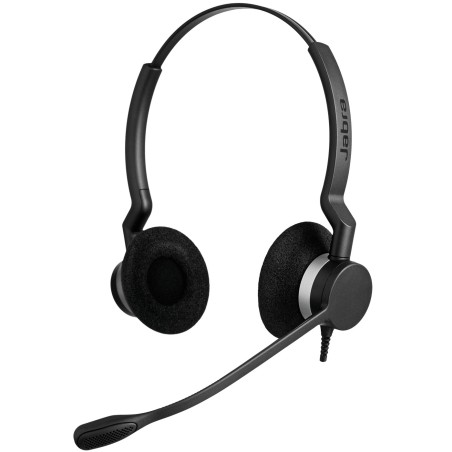 Jabra Biz 2300 Casque Avec fil Arceau Bureau Centre d'appels Bluetooth Noir