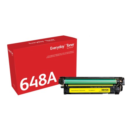Toner Everyday™ Jaune de Xerox compatible avec HP 648A (CE262A), Capacité standard
