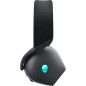 Alienware AW725H Casque Avec fil &sans fil Arceau Gaming USB Type-C Bluetooth Noir