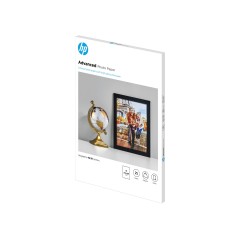 HP Papier photo à finition glacée Advanced, 250 g/m2, A4 (210 x 297 mm), 25 feuilles