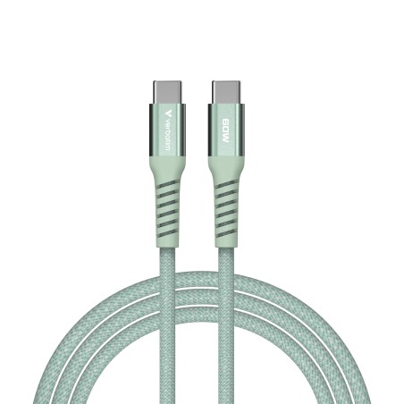 Verbatim 31864 câble USB USB 2.0 1,2 m USB C 0,48 Gbit/s 60 W Vert