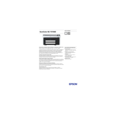 SureColor SC-T5700D with Adobe PostSc