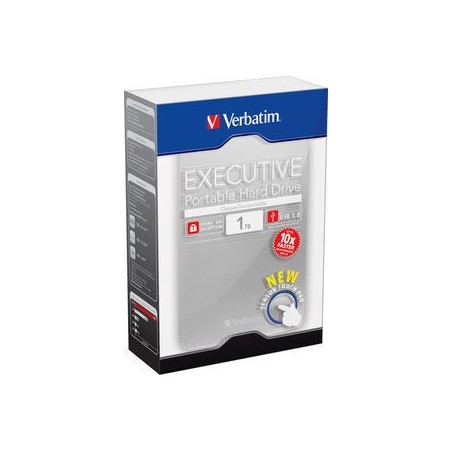Verbatim 1TB 2.5" USB3.0 disque dur externe 1 To 5400 tr/min 2.5" USB Type-A 3.2 Gen 1 (3.1 Gen 1) Argent