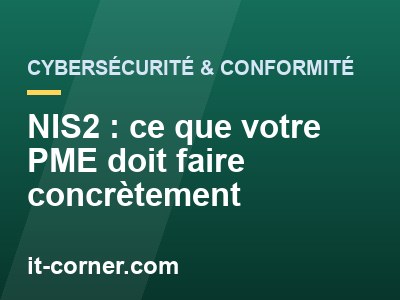 NIS2 : ce que votre PME doit faire concrètement